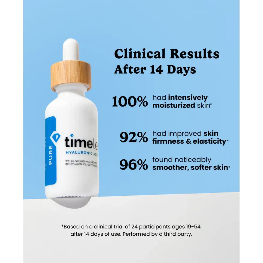 Timeless Hyaluronic Acid 100% Pure 2 oz
