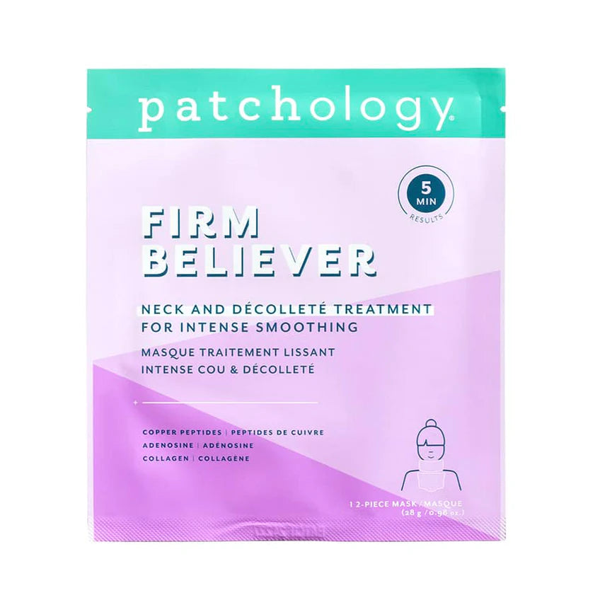 Patchology Firm Believer Neck and Chest Mask Single