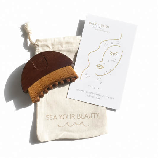 Salt & Soul Lymphatic Support Face Dry Brush