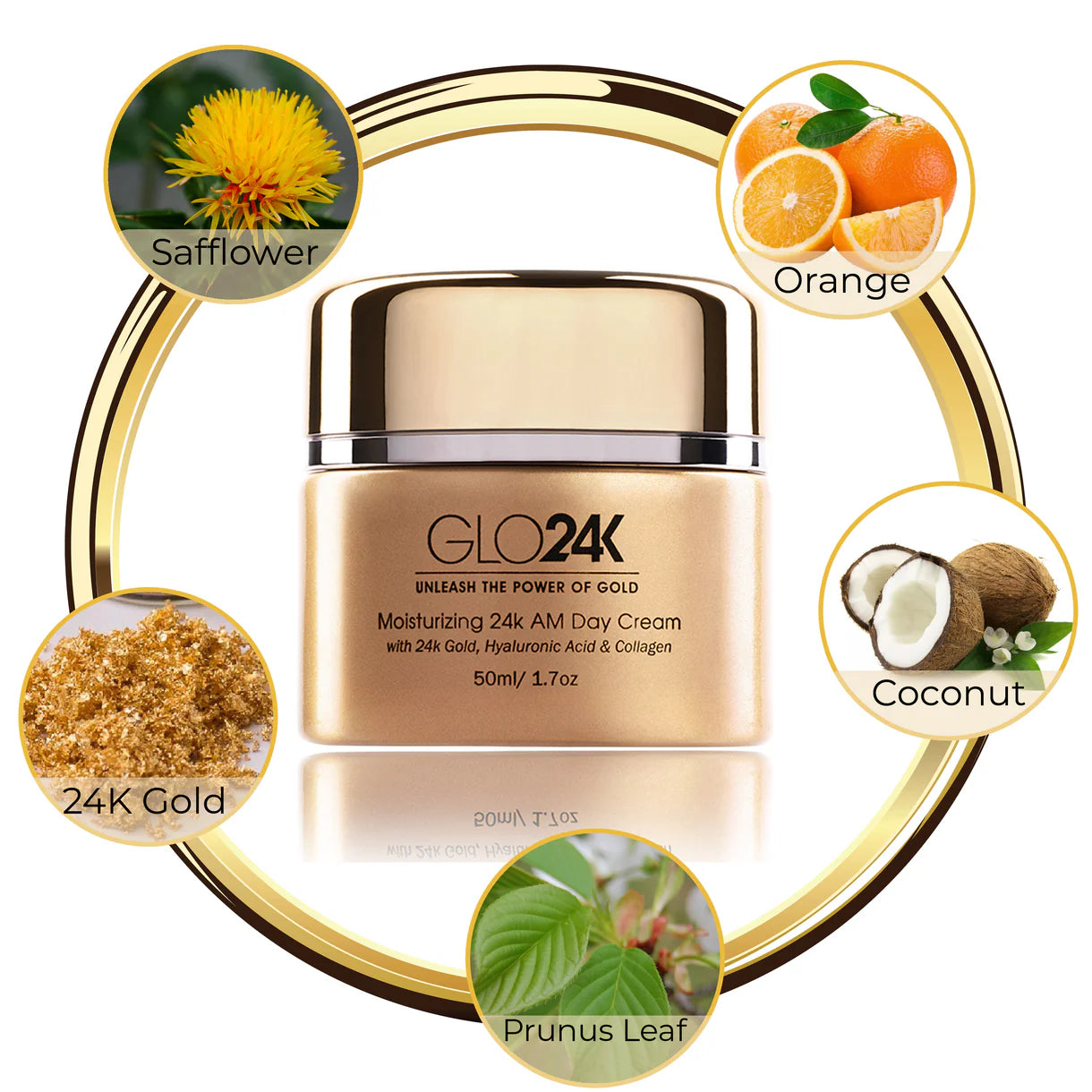 GLO24K Moisturizing 24K AM Day Cream