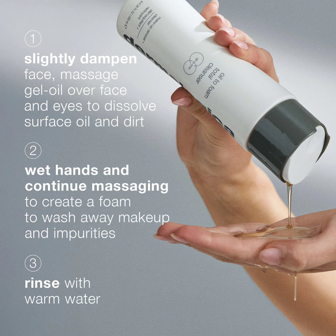 Dermalogica oil to foam cleanser 8.4