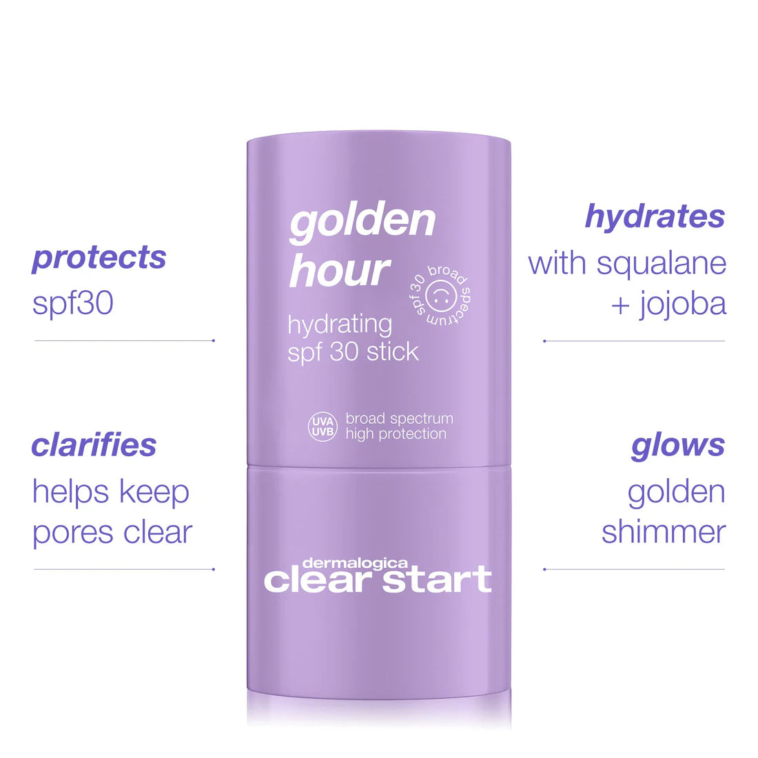 Dermalogica golden hour hydrating spf30 stick