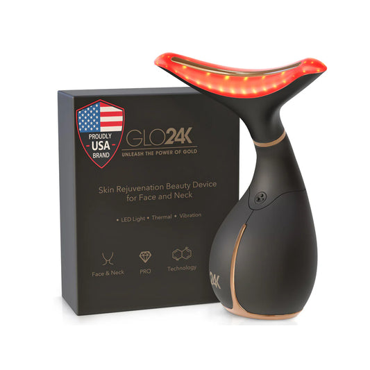 Glo24k Skin rejuvenation device for Face & Neck