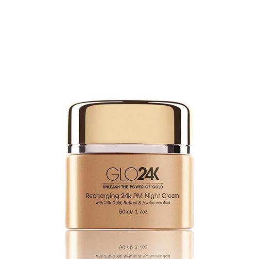 GLO24K Recharging 24K PM Night Cream
